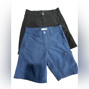 Sonoma Black and Blue Flat Front Shorts Casual Style kid size 8